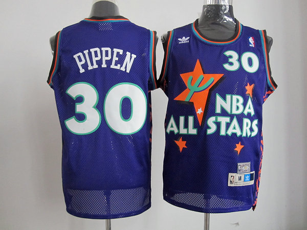  NBA Mitchell Ness Chicago Bulls 33 Scottie Pippen 1995 All Star Swingman Jersey